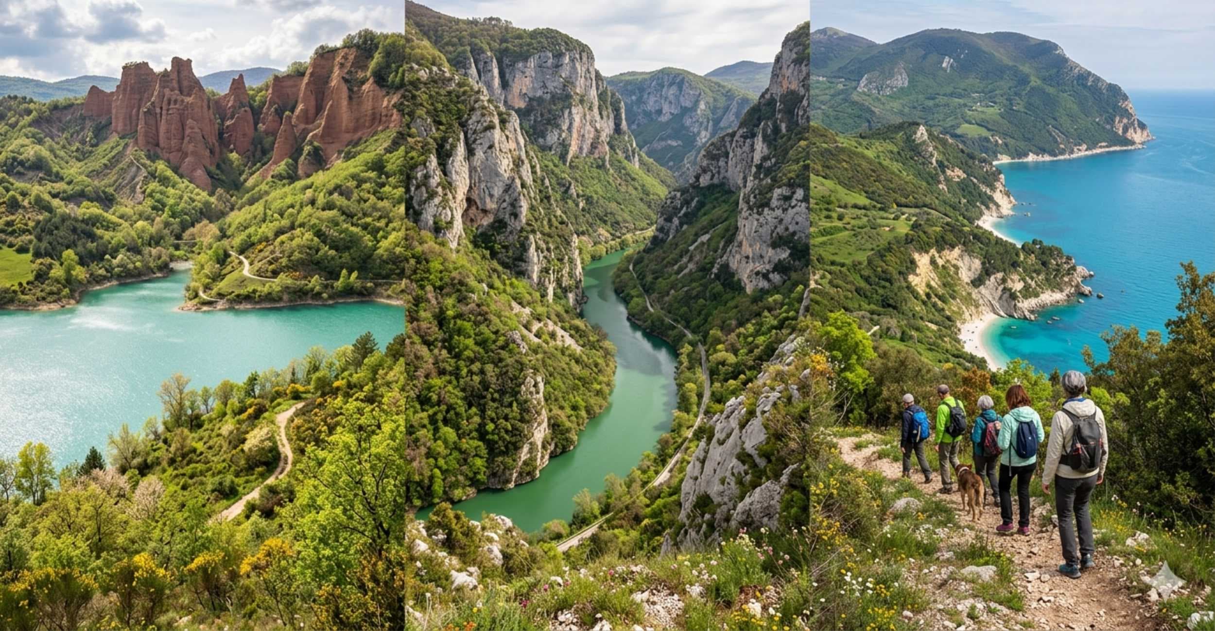3 sentieri imperdibili nelle Marche in primavera: Lame Rosse, Monte