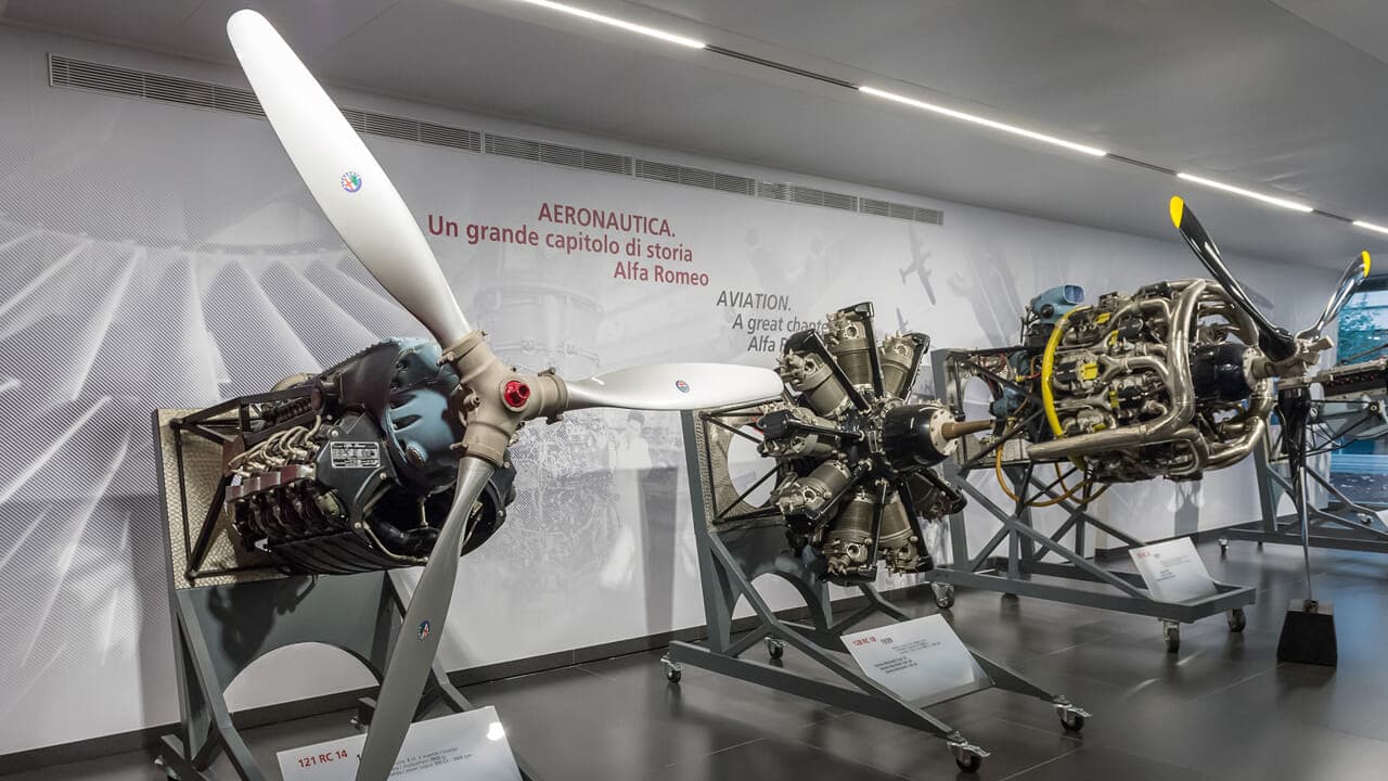 Alfa Romeo Avio: mostra tematica al Museo Storico dei Motori per i 60