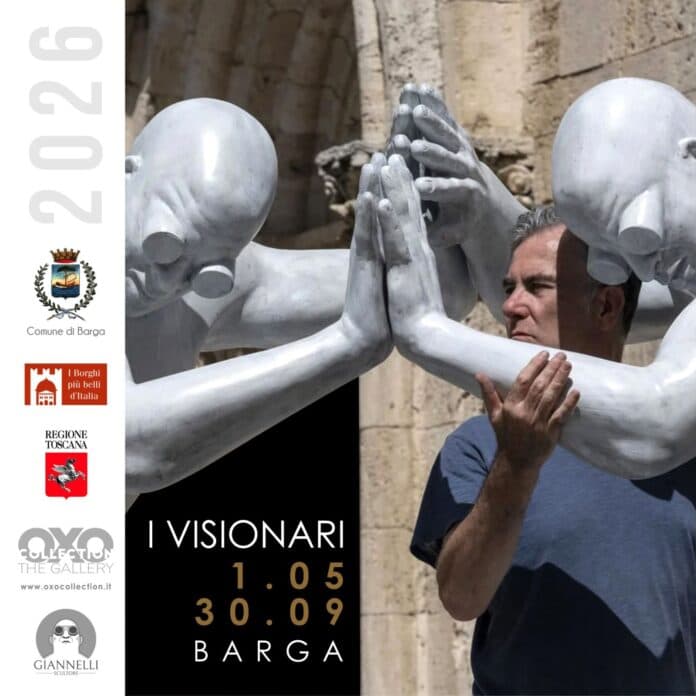 Barga come museo a cielo aperto: 'I Visionari' di Emanuele Giannelli (1