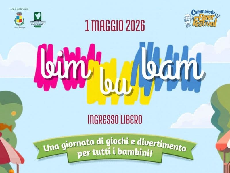 Bim Bu Bam a Battipaglia: il 1° maggio un giorno di giochi e animazione