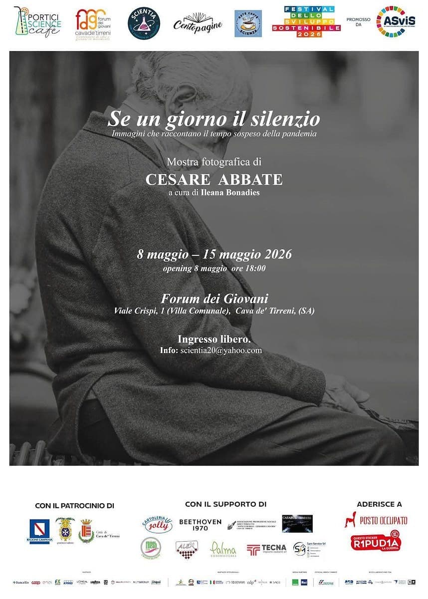 Cava de' Tirreni: mostra fotografica "Se un giorno il silenzio" di