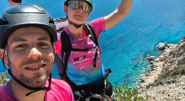 Coppia di Civita affronta il Selvaggio Blu Extreme: cinque giorni
