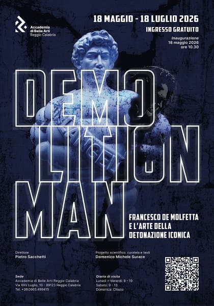 DEMOlition Man: la personale di Francesco De Molfetta all’Accademia di