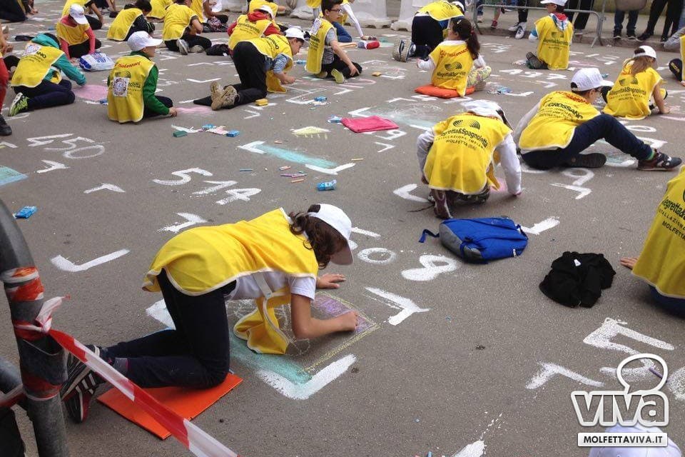 Giò Madonnari a Molfetta: domenica 19 aprile i bambini colorano la città