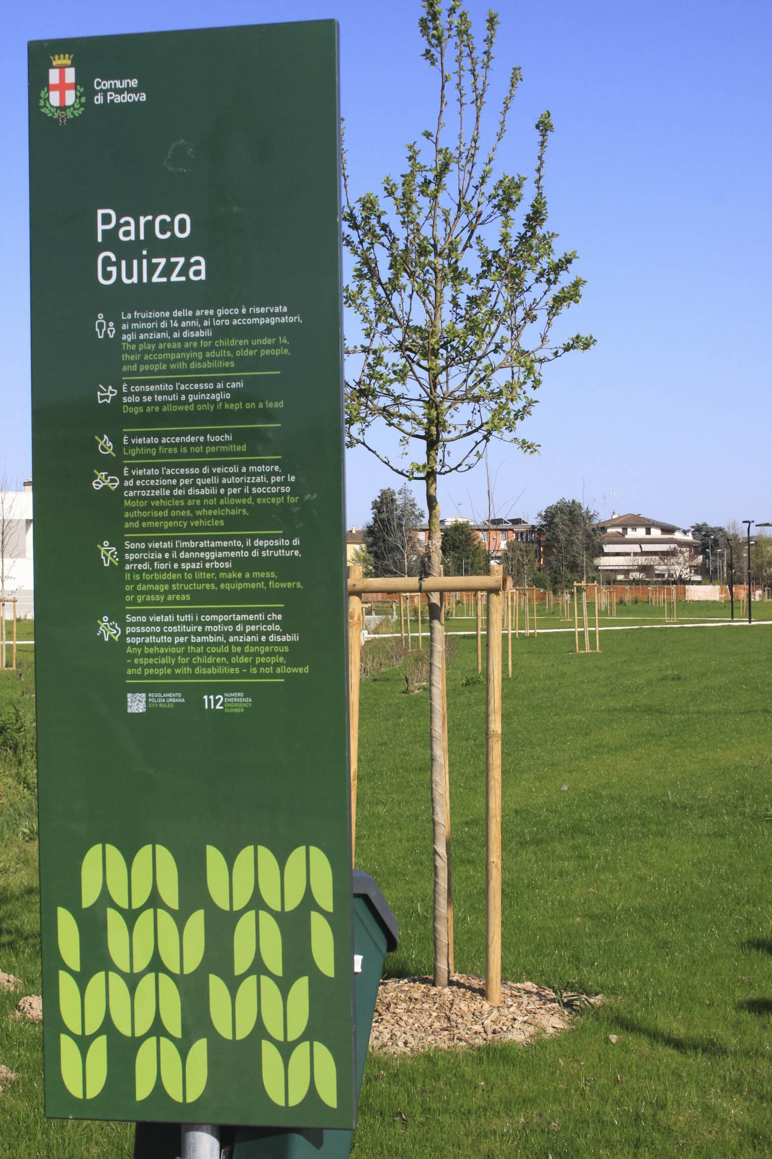 Inaugurazione Parco Guizza - Sant'Agostino a Padova: apertura il 10