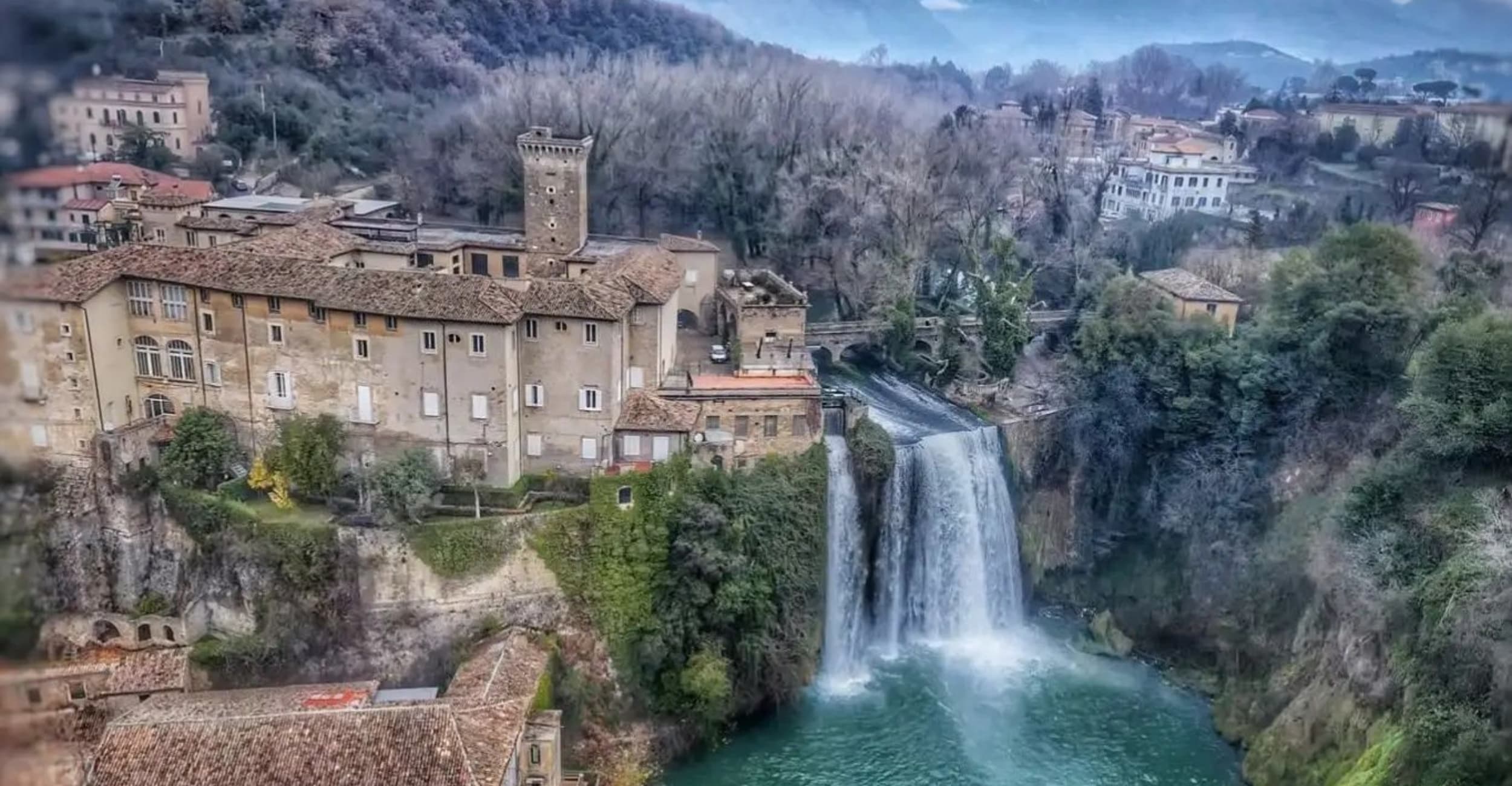 Itinerario primaverile nel Lazio: borghi d'acqua, cascate e natura con