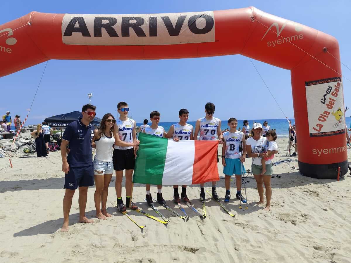 Laigueglia: sci di fondo sulla sabbia e camminata solidale, 9-10 maggio