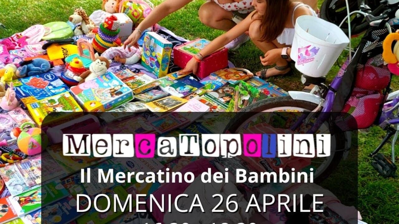 Mercatopolini a Modena: il mercatino dei bambini che insegna il riuso