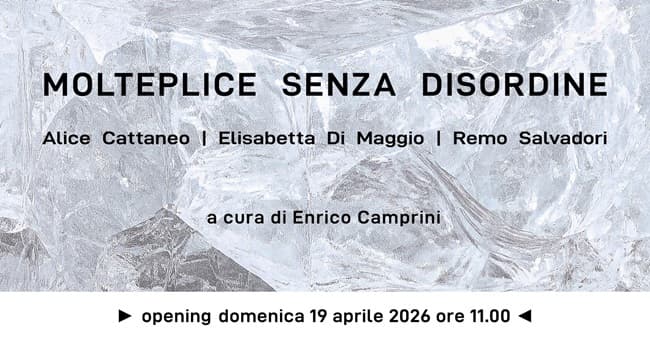 Molteplice senza disordine: mostra collettiva alla Fondazione Sabe per