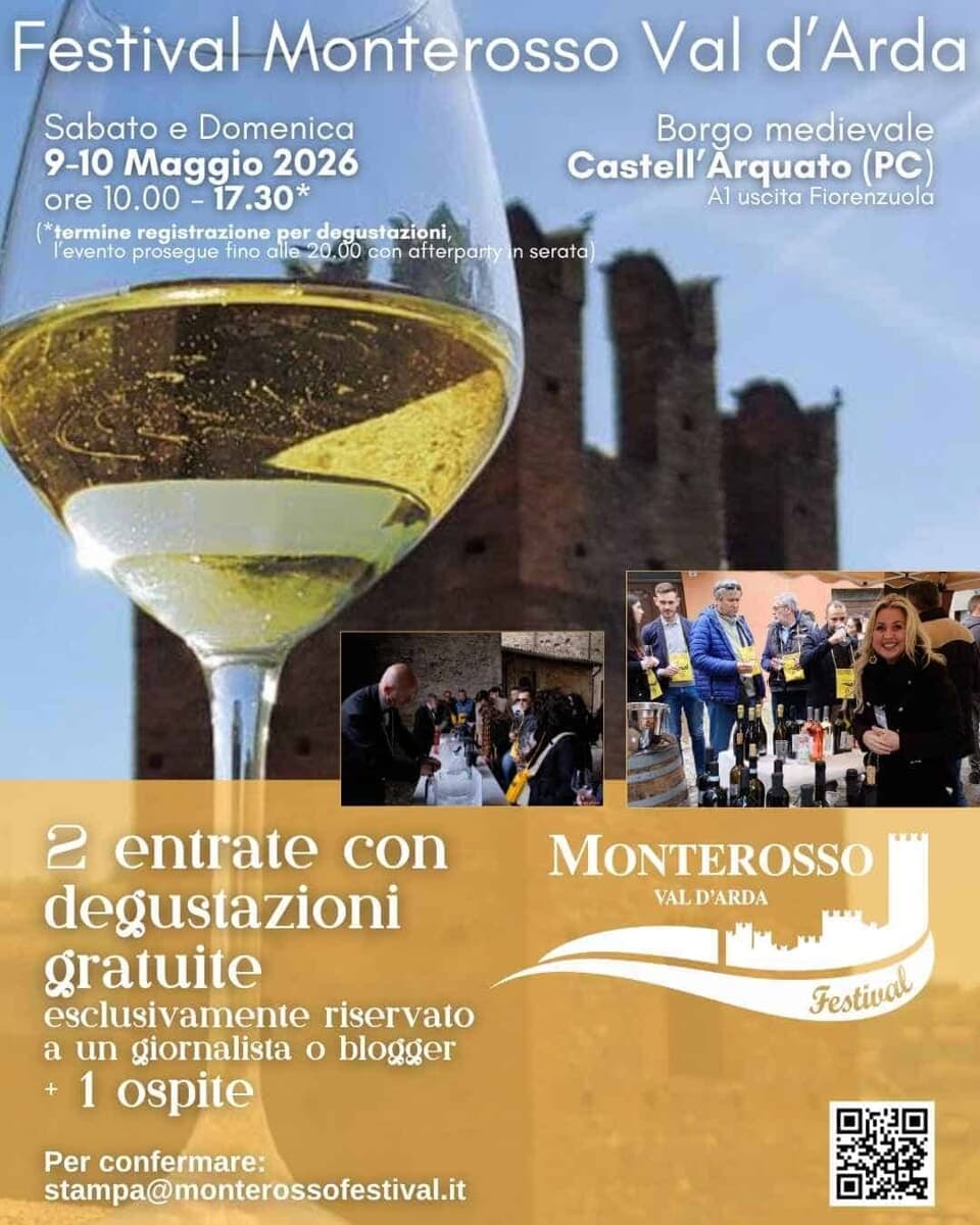 Monterosso Val d'Arda Festival: il weekend enogastronomico nel borgo di