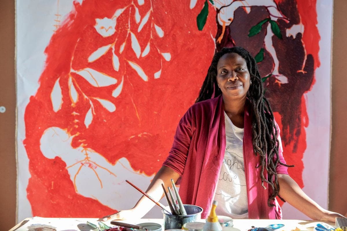 Portia Zvavahera alla Fondazione Memmo: Il sogno e la materia