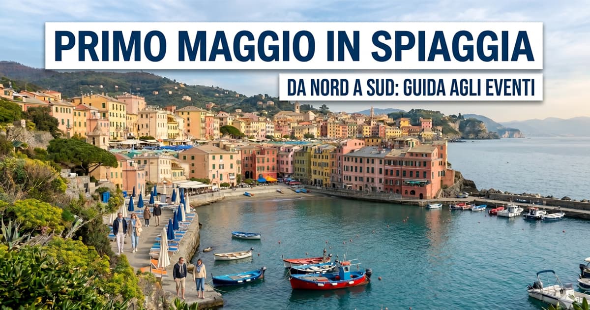 Primo maggio in spiaggia: guida pratica agli eventi sui litorali