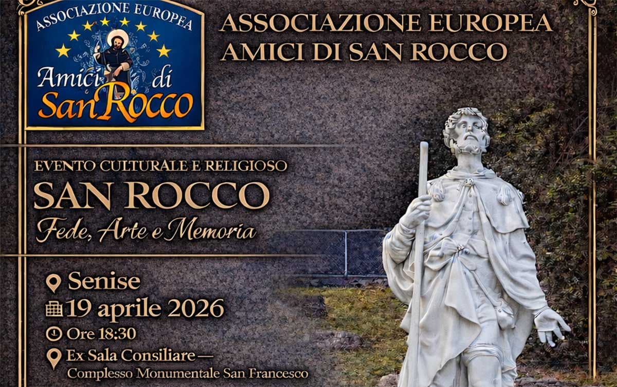 San Rocco a Senise: incontro tra fede, arte e memoria il 19 aprile 2026