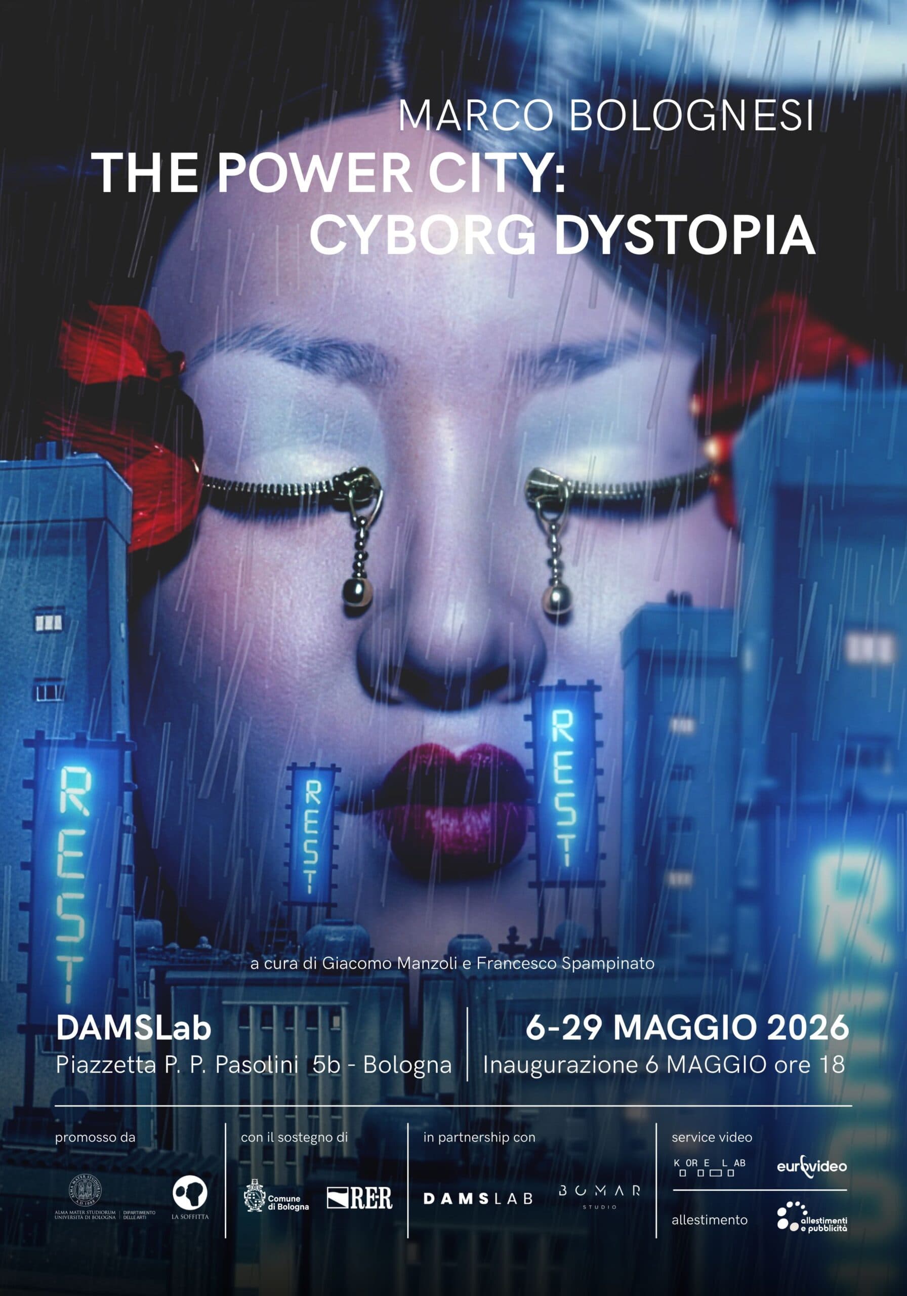 The Power City: Cyborg Dystopia — mostra personale di Marco Bolognesi