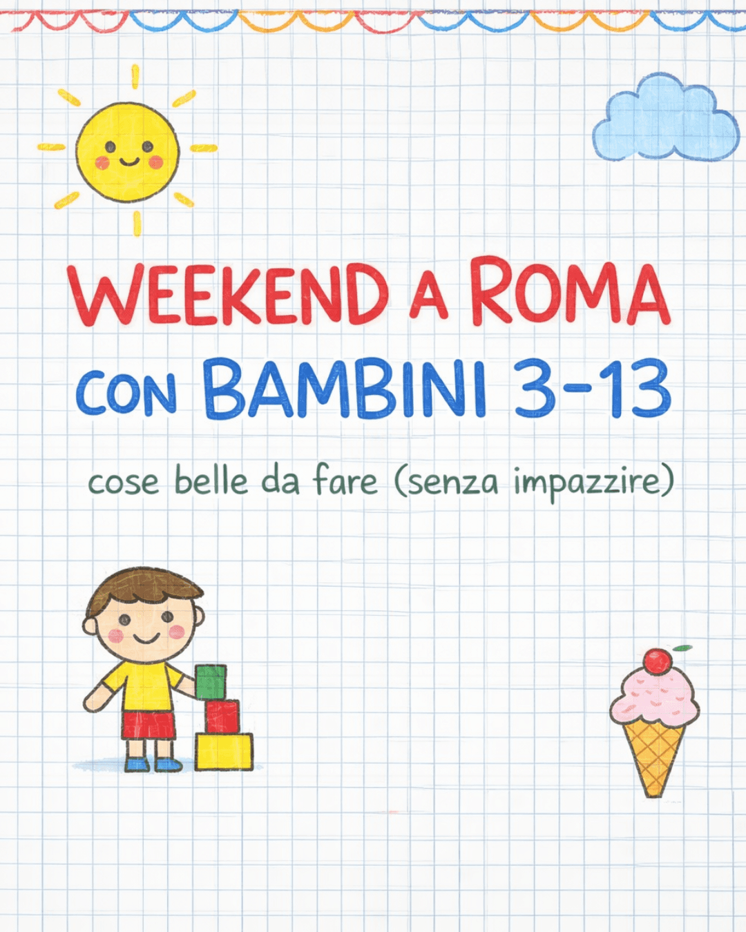 Weekend 11-12 aprile 2026 a Roma: eventi family-friendly per bambini