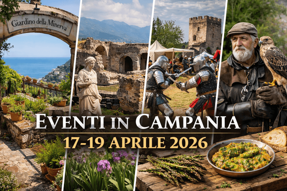 Weekend in Campania: eventi dal 17 al 19 aprile 2026