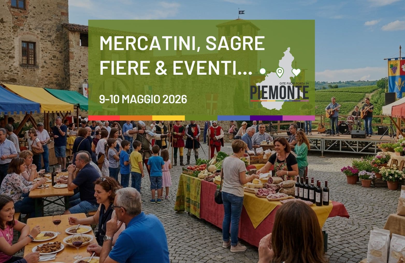 Weekend in Piemonte: attività family‑friendly per il 9-10 maggio 2026