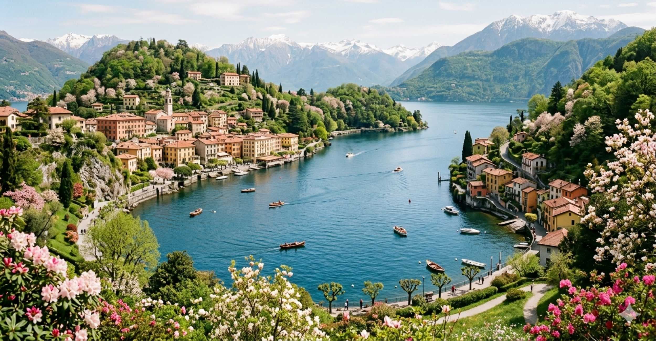 Weekend sul Lago di Como: borghi, passeggiate e natura in primavera